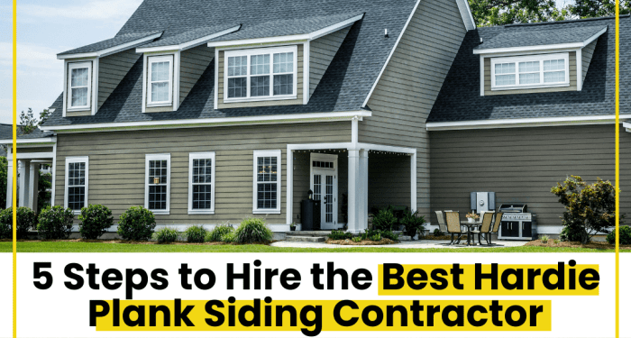 5 Steps to Hire the Best Hardie Plank Siding Contractor